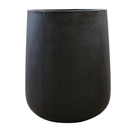 KARAMEA BLACK PLANTER - LARGE