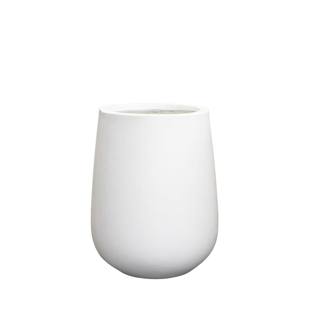 KARAMEA WHITE PLANTER - SMALL