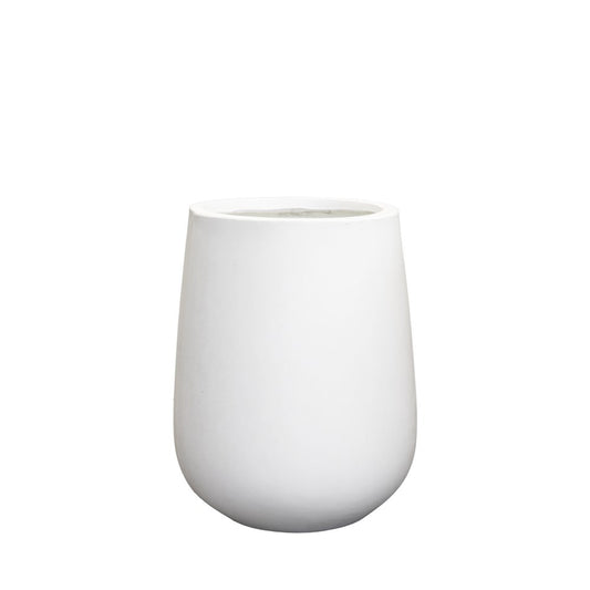 KARAMEA WHITE PLANTER - SMALL