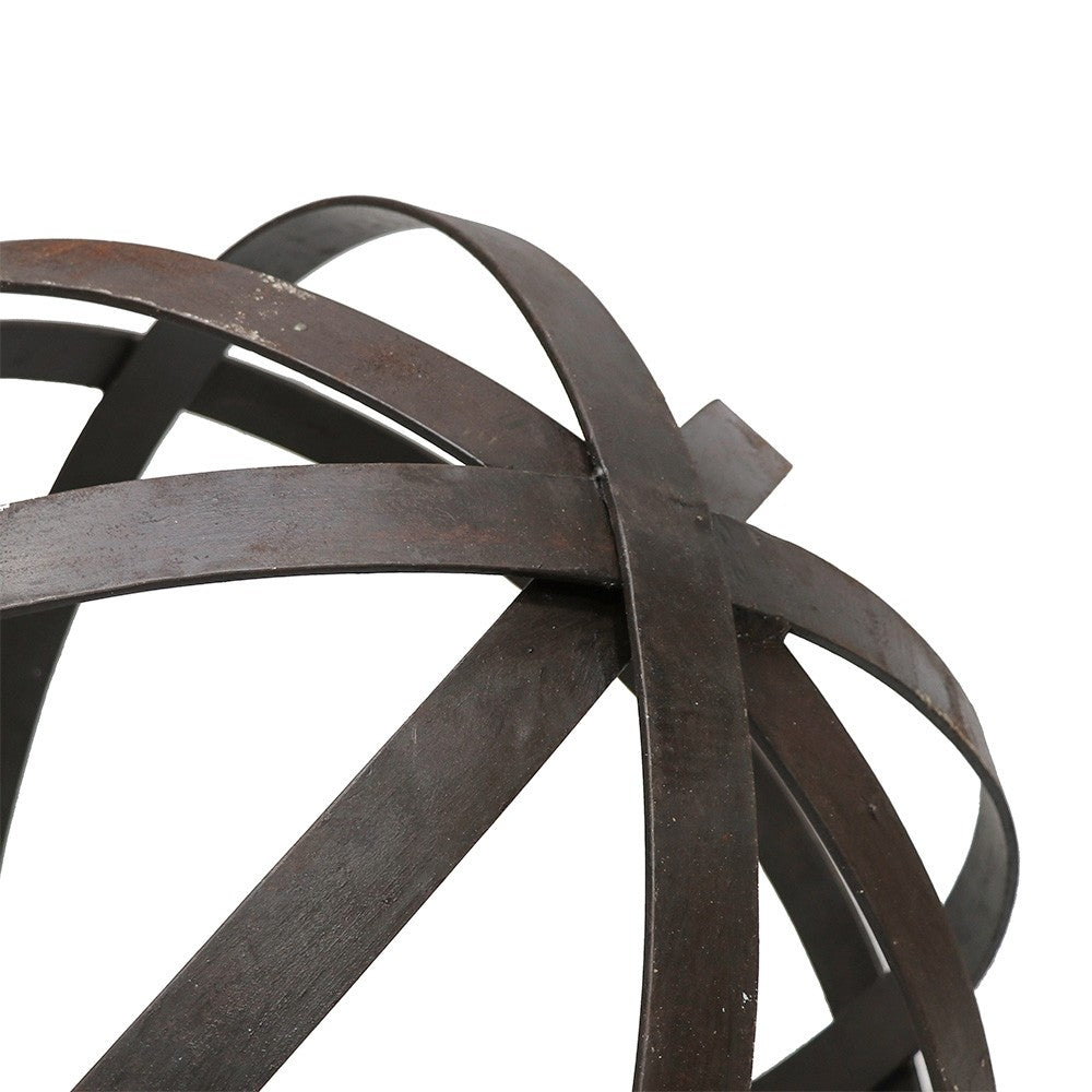 SAHAR IRON SPHERE SCULPTURE
