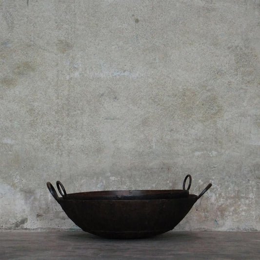 ORIGINAL KADAI FIRE PIT WITH STAND 75-100CM