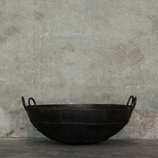 ORIGINAL KADAI FIRE PIT WITH STAND 100-120CM