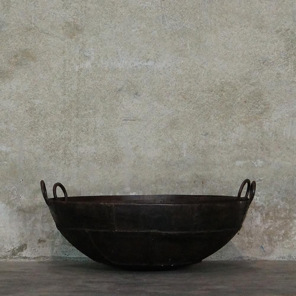 ORIGINAL KADAI FIRE PIT WITH STAND 120-140CM