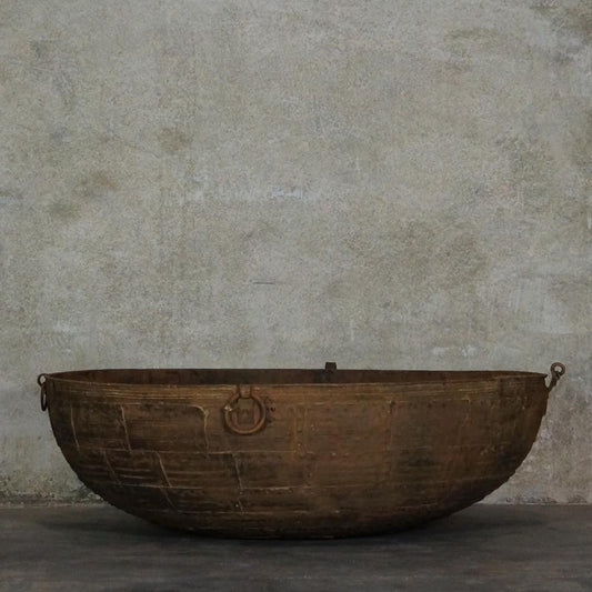 ORIGINAL KADAI FIRE PIT WITH STAND 140-160CM