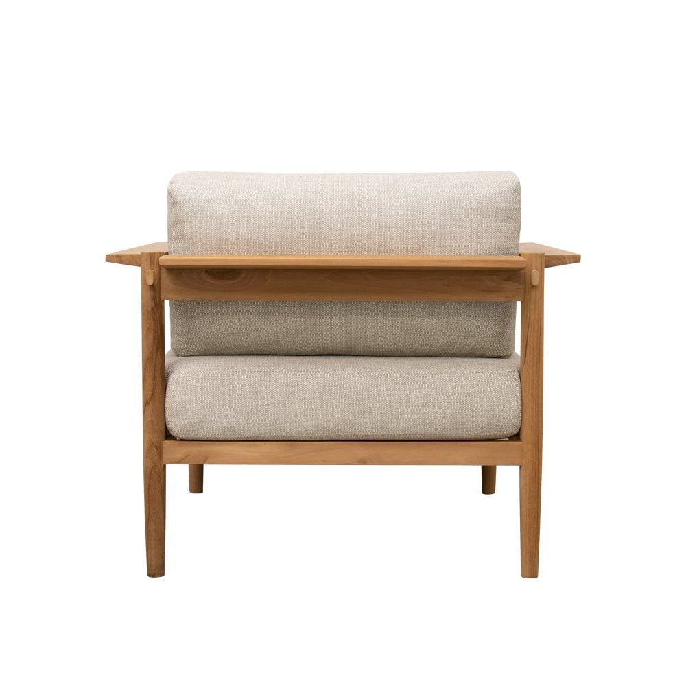 MOBY TEAK OUTDOOR ARMCHAIR