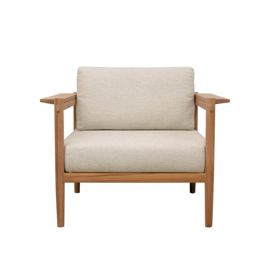 MOBY TEAK OUTDOOR ARMCHAIR