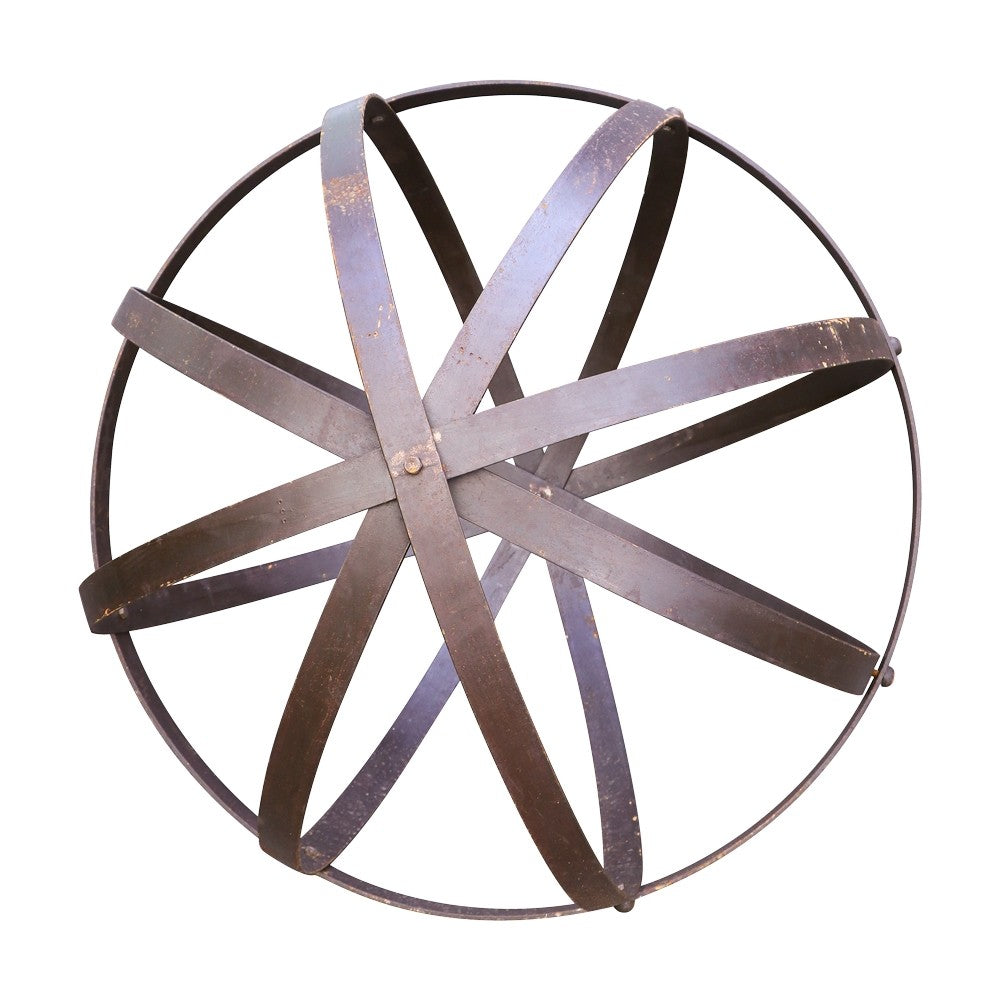 SAHAR IRON SPHERE SCULPTURE